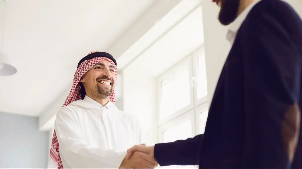 Handshake in UAE